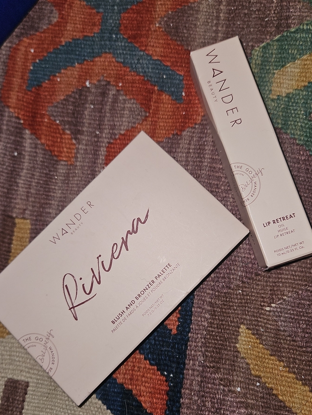 Wander Beauty Bundle: Lip Retreat Oil & Blush Bronzer Palette